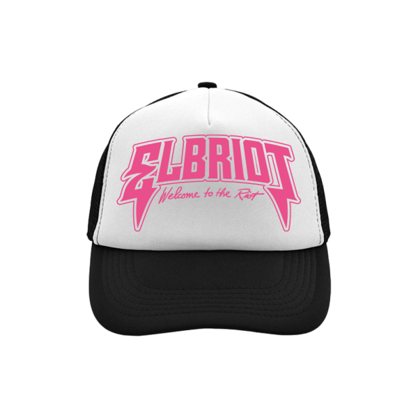 Mesh Cap - Elbriot (schwarz/weiß)