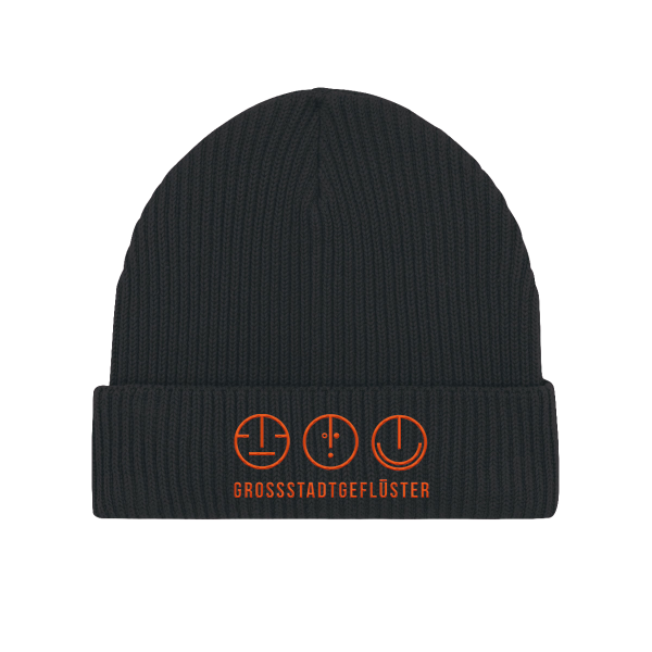 Fisherman Beanie - Logo, french navy