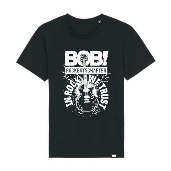 Shirt - In Rock We Trust, schwarz
