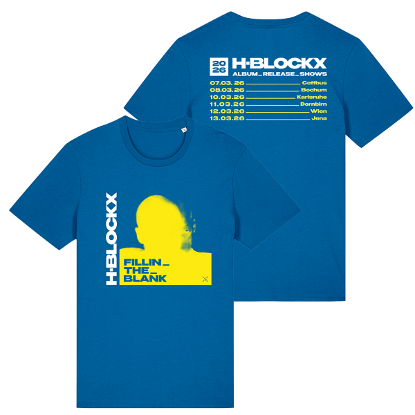 T-Shirt - Release-Tour 2026, blau