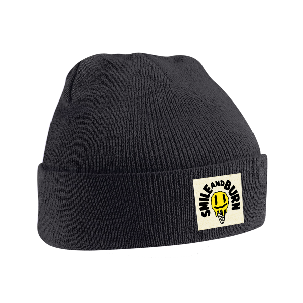 Beanie - Eis, schwarz