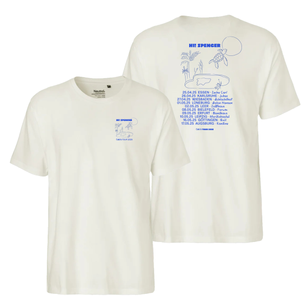 T-Shirt - Oben Tour 2025, weiss