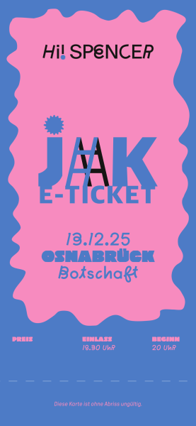 E-Ticket - JAK - Osnabrück 13.12.2025