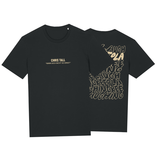 T-Shirt - Nimm dich nicht so ernst, schwarz