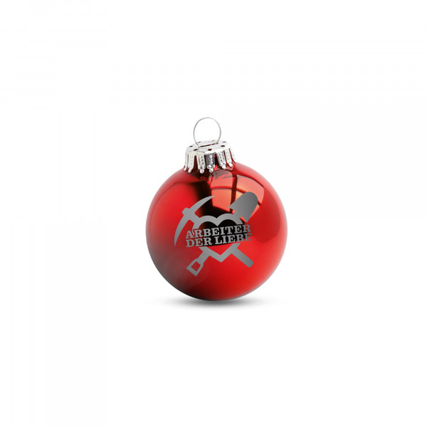 Weihnachtskugel - Arbeiter der Liebe