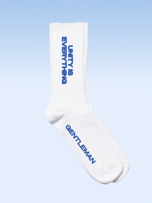 Tennissocken - GRATITUDE, white