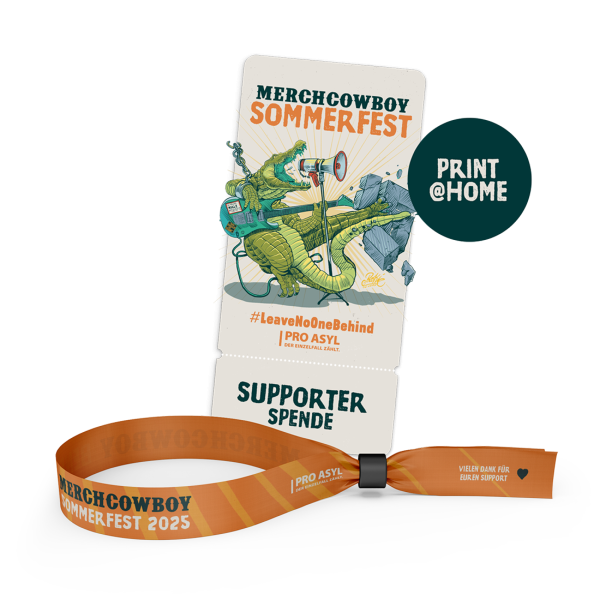 E-Ticket & Supporter-Bändchen "Merchcowboy Sommerfest 2025" - Münster, 18.07.25