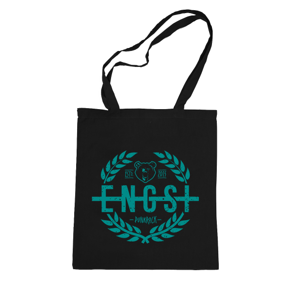 Tragetasche - Lorbeerkranz, schwarz