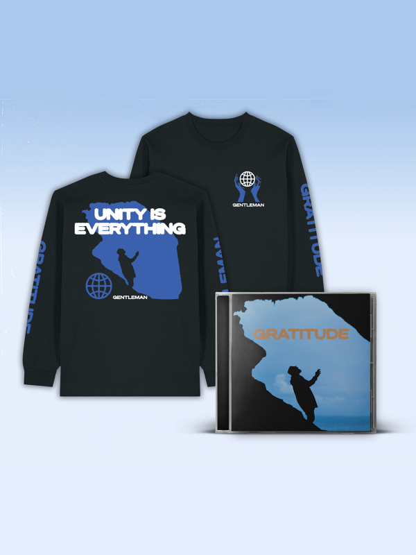 Bundle: CD - GRATITUDE + Oversized Longsleeve, black - handsigniert