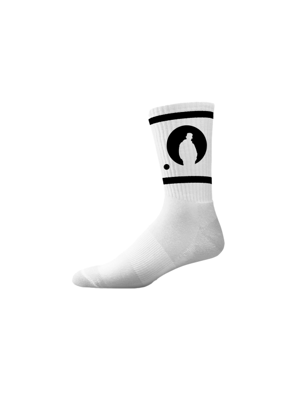 Sportsocken - Silhouette, weiss