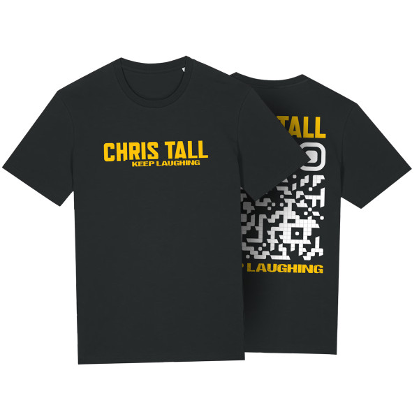 T-Shirt - QR Code, schwarz