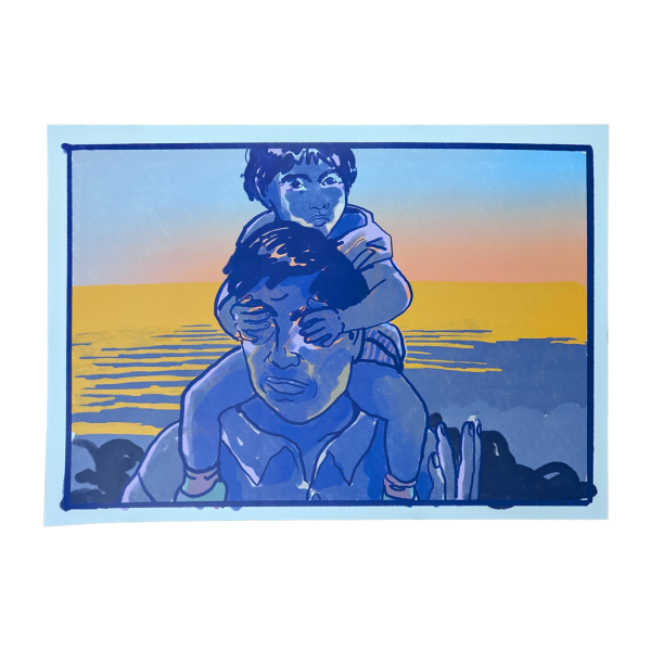 Poster - Bilge Emir - By The Sea (DIN A3 / Digitaldruck)