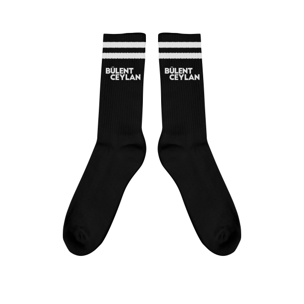Sportsocken - Bülent Ceylan Logo, schwarz