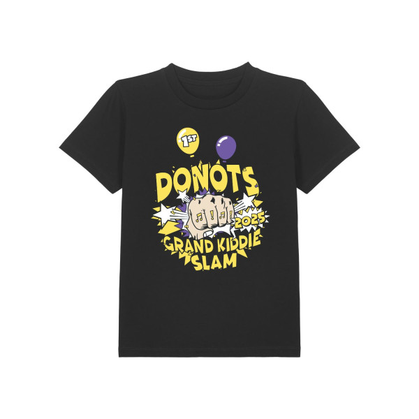 Donots - Grand Kiddie Slam - Kids Shirt, schwarz
