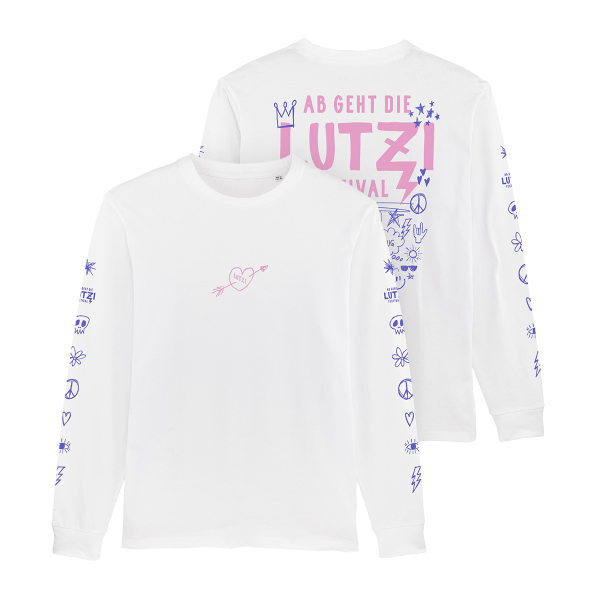 Longsleeve (unisex) - Lutzi 2025, white