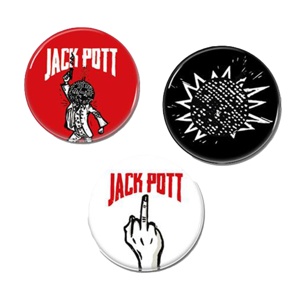 3er Button-Set - Jack Pott