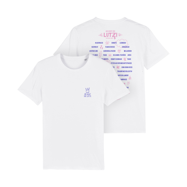 T-Shirt (unisex) - Line-Up 2025, white