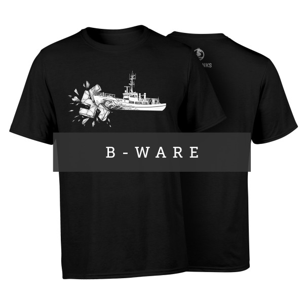 T-Shirt - 1st Mission, schwarz B-Ware