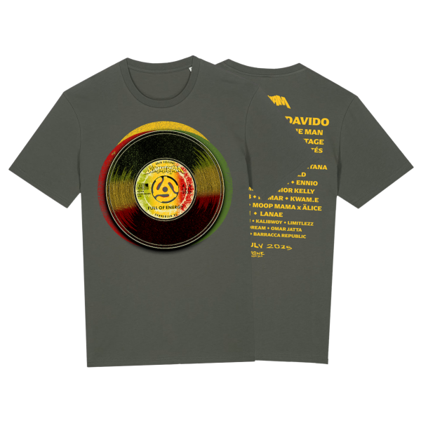 T-Shirt - Vinyl - Summerjam 2025, khaki