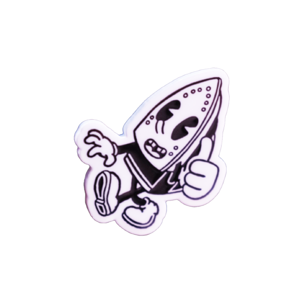 Emaille-Pin - Bügli