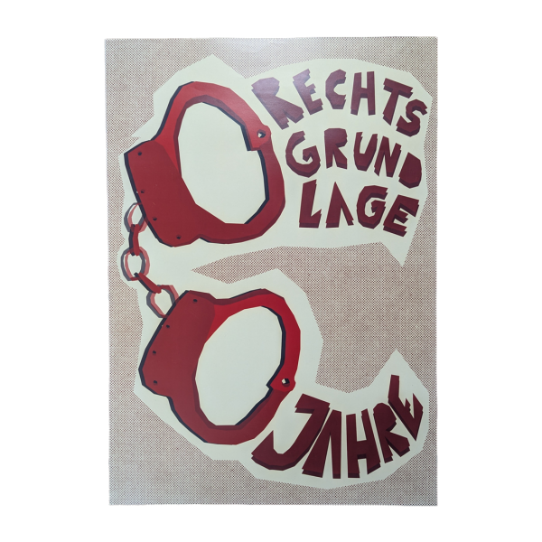 Poster - Patrick Muczczek - Null Rechtsgrundlage (DIN A2)