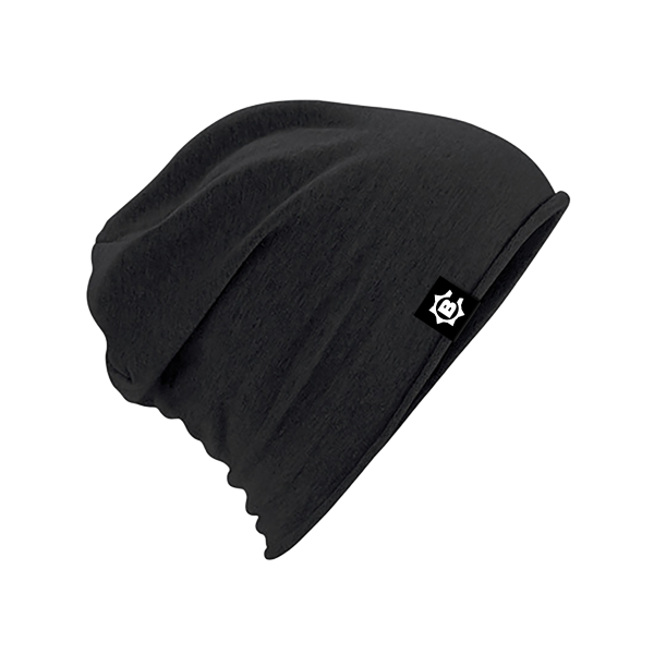 Jersey-Beanie - Bülent Ceylan Logo, schwarz