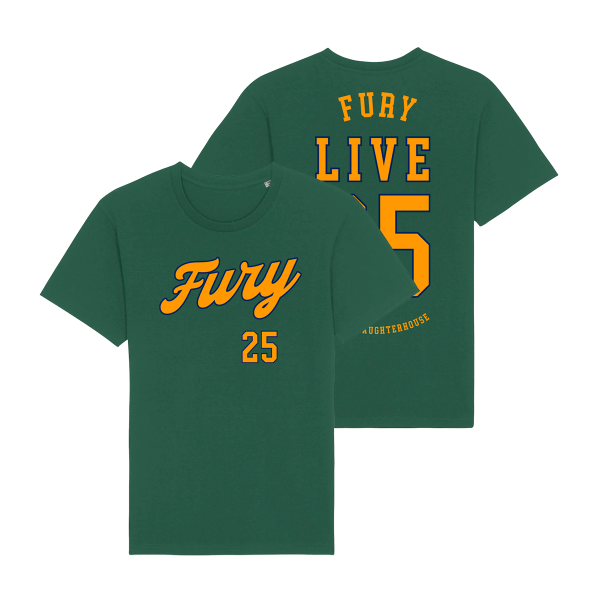T-Shirt - Retro-Live25, bottle green