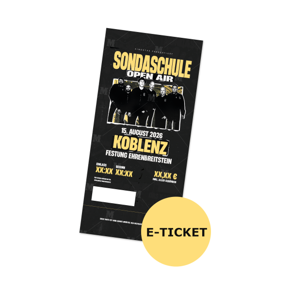 E-Ticket - Koblenz, 15.08.2026