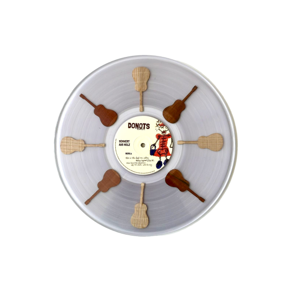 LTD. Vinyl - "Holzgitarre" - Schwert aus Holz