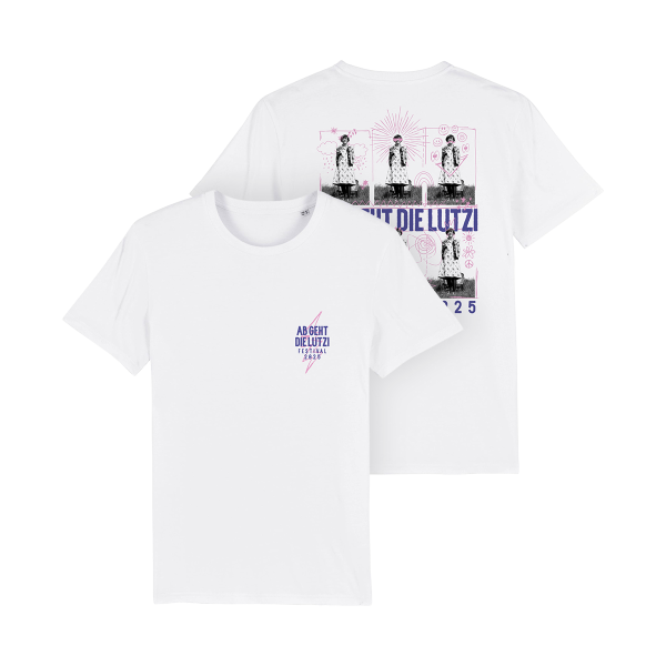 T-Shirt (unisex) - Lutzi-Kritzel, white