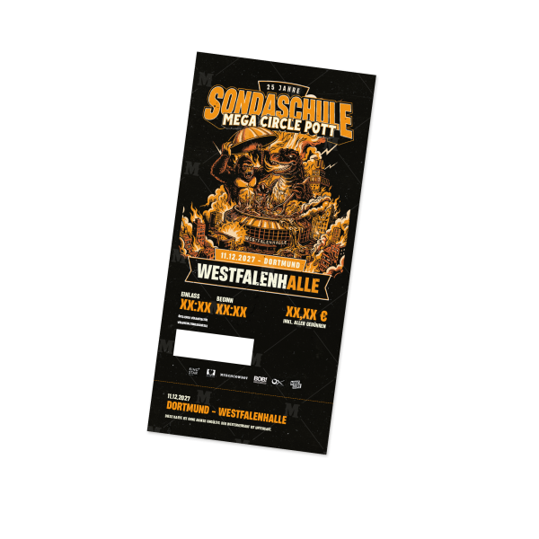 Hardticket - Dortmund, 11.12.2027