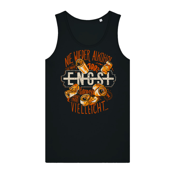 Tanktop - Nie wieder Alkohol, schwarz