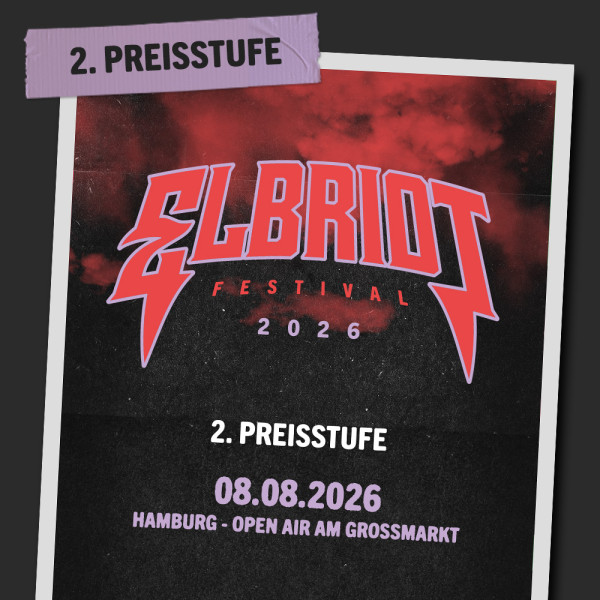 Elbriot Festivalticket - 08.08.2026 - PS2