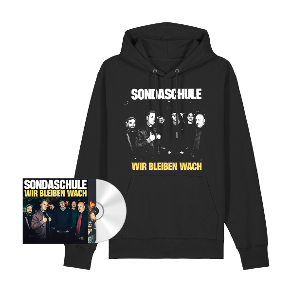 Bundle: CD + Hoodie - „WIR BLEIBEN WACH“