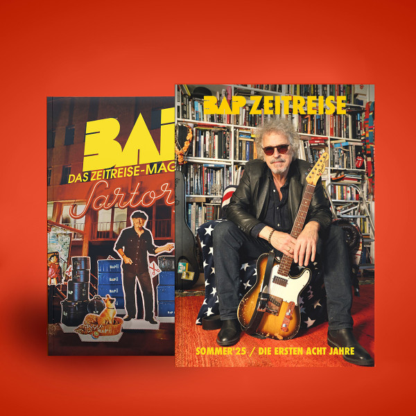BAP Zeitreise Magazin Bunde 1. und 2. Ausgabe