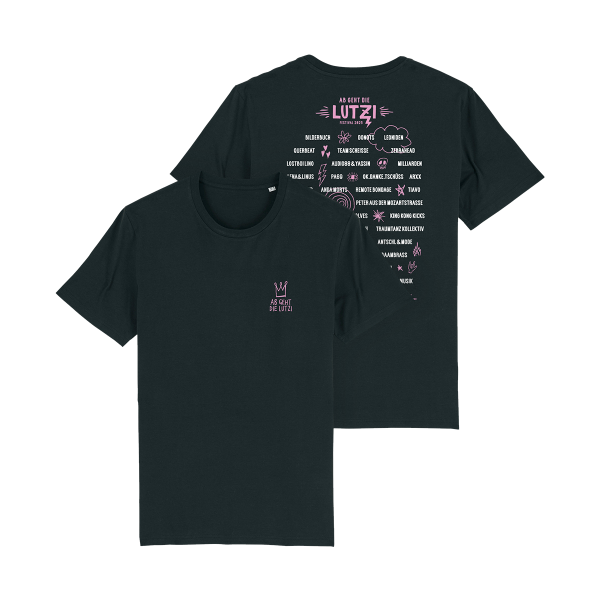 T-Shirt (unisex) - Line-Up 2025, black