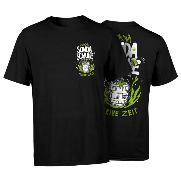T-Shirt - Keine Zeit, schwarz