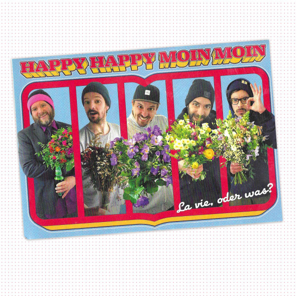 Postkarte - Happy, Happy, Moin, Moin