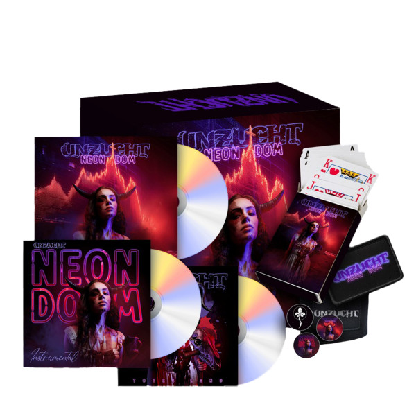 Limited Edition 3CD Fanbox – Neon Dom - handsigniert