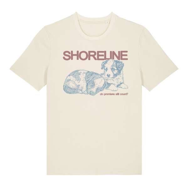 Shoreline - T-Shirt - Puppy, weiss