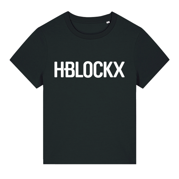 Tailliertes Shirt - Logo, black