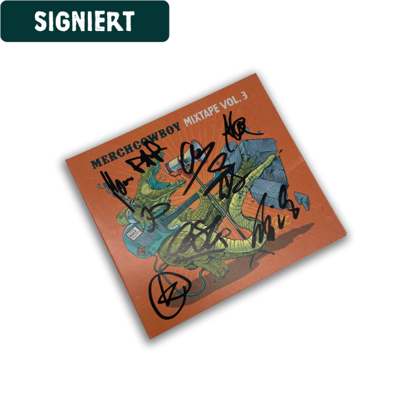 SIGNED CD - Benefiz-Sampler - Merchcowboy Mixtape Vol. 3 (Digipack)