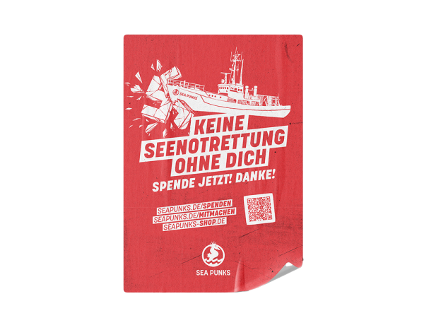 Sea Punks - Spenden Sticker Set