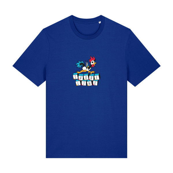 Shoreline - T-Shirt - Rooster, blau