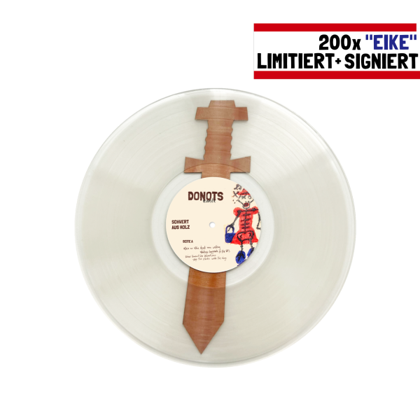 LTD. Vinyl - SCHATTEN-SCHWERT „EIKE - Schwert aus Holz - SIGNIERT