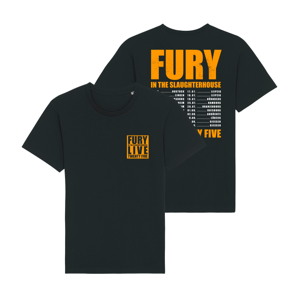 T-Shirt - Logo-Tour-Live25, black