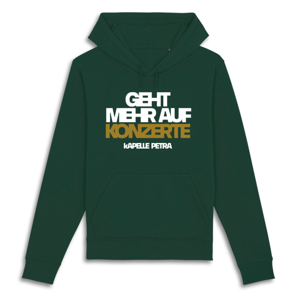 Hoodie - Geht mehr auf Konzerte