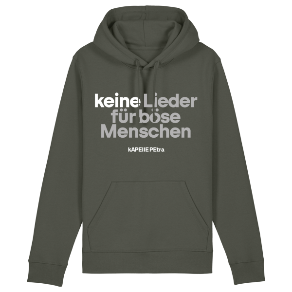 Hoodie - Keine Lieder für böse Menschen (2026), khaki