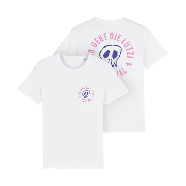 T-Shirt (unisex) - Totenkopf, white