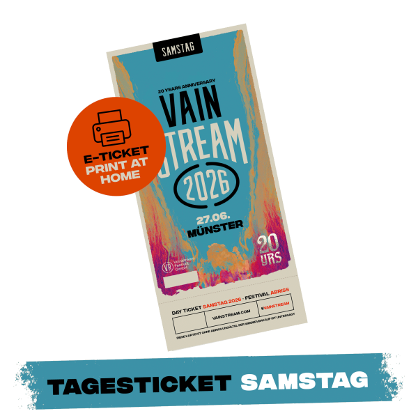 Tagesticket 2026 - Samstag - E-Ticket